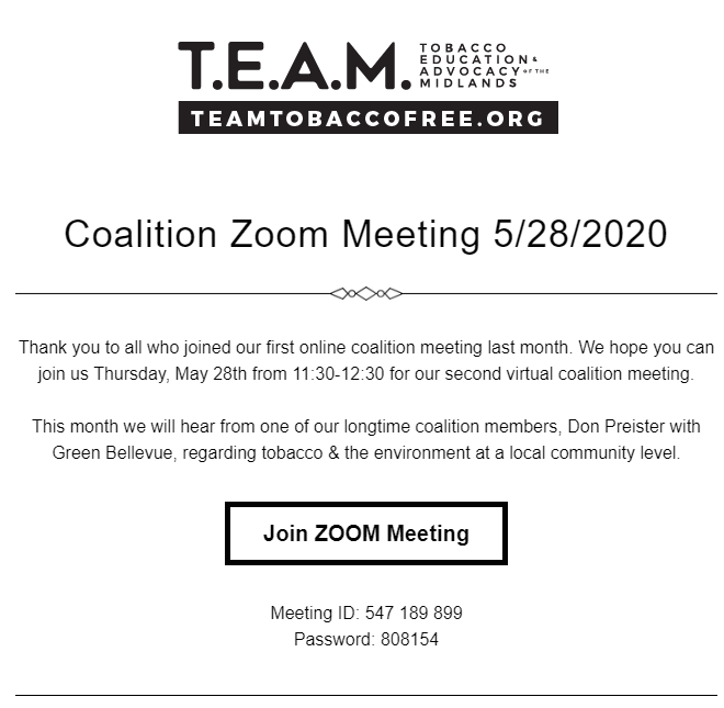Team meeting