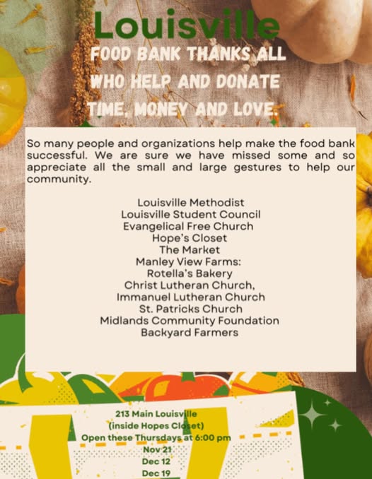 LV food bank thank you