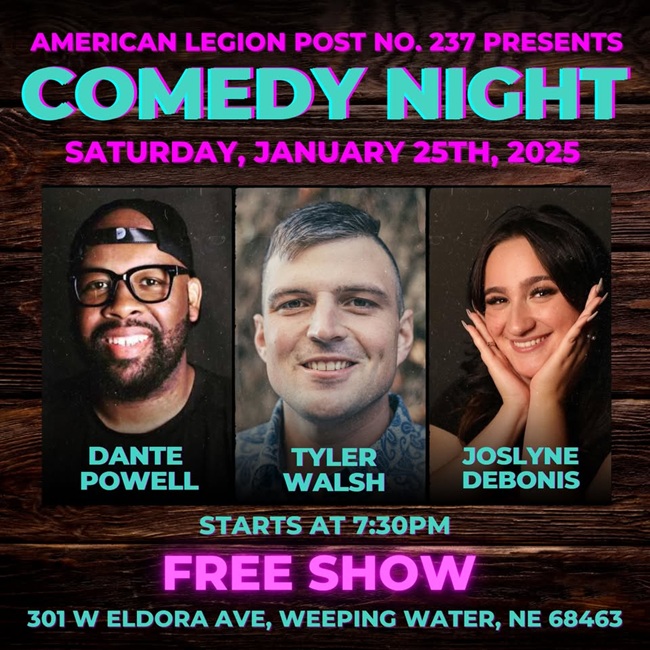 WW legion comedy night