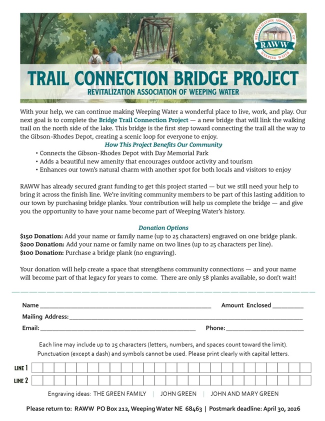 WW Trail Connection Bridge Project