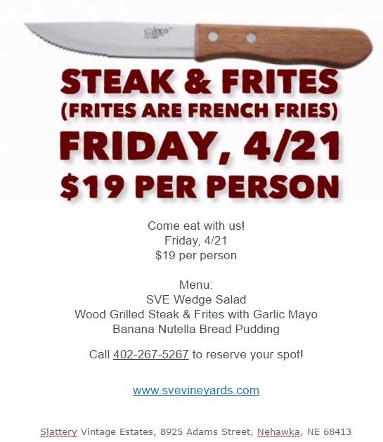 SVE Steak Frites