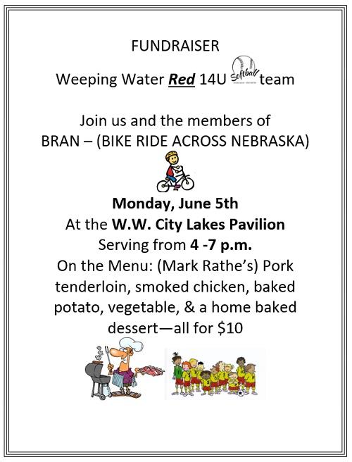 Weeping Water Newsletter May 31, 2017