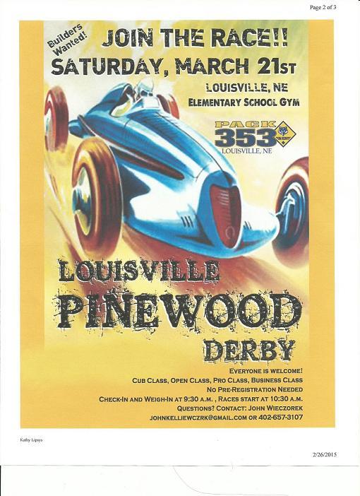 Pinewood Derby